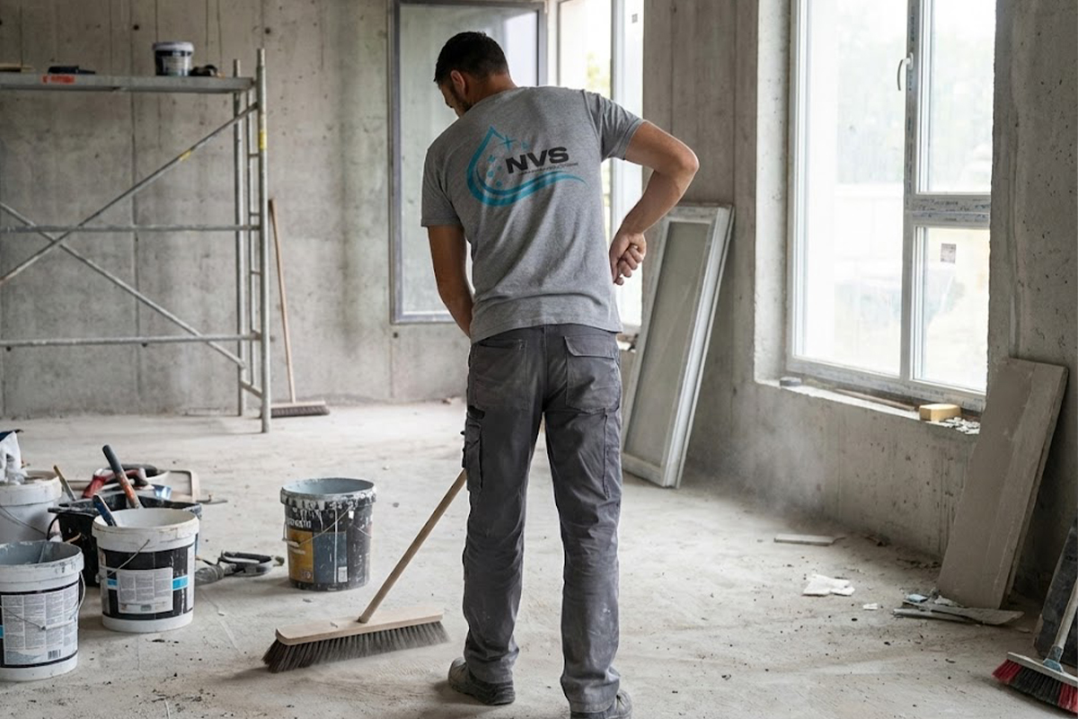 Fin de chantier Bourges Cher - NVS nettoyage après travaux Val Sologne